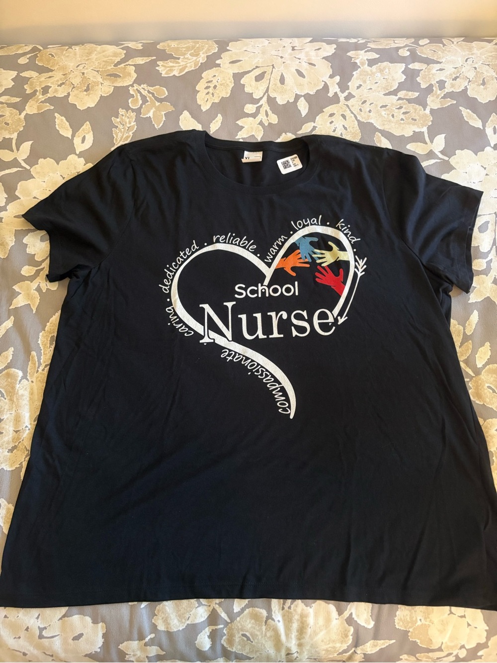 School Nurse Graphic Tee - Black - Picture 3 of 5